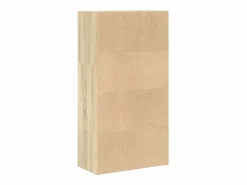 Clicnbuy Estantería de madera de ingeniería roble Sonoma 60x30x114 cm Marru00f3n New