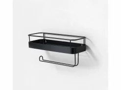 Materiales Y Utensilios De Cocina|Estantería de metal con portarrollos de cocina Toon -