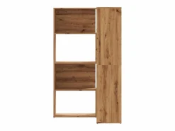 Estantería esquina 4 niveles madera roble artisan 85x85x140 cm^vidaxl Discount