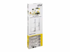 Atmosphera Estantería Five 6 compartimentos 100,5x67,5x32 cm Blanco New