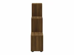 Estantería forma de escalera madera contrachapada roble marrón^Clicnbuy Best