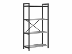 Clicnbuy Estantería sonoma 60 x 30 x 118 cm Madera contrachapada Gris Clearance
