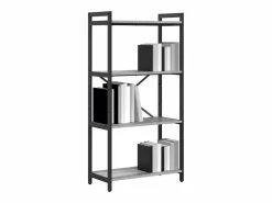 Clicnbuy Estantería sonoma 60 x 30 x 118 cm Madera contrachapada Gris Clearance