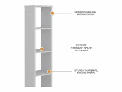 Vicco Estantería infantil 35.2x30.6x159.5 ajaton Blanco Best
