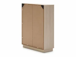 VS Venta-stock Estantería Librería Vigo 110x80 cm, estantería de Oficina, Color Roble y Gris Color natural claro Best