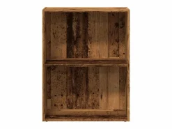Clicnbuy Librería|Estantería madera de ingeniería color envejecido 60x30x77 cm