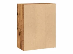 Clicnbuy Librería|Estantería madera de ingeniería color envejecido 60x30x77 cm