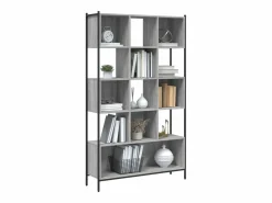 vidaxl Vitrina|Estantería madera de ingeniería Sonoma 102x28x172 cm