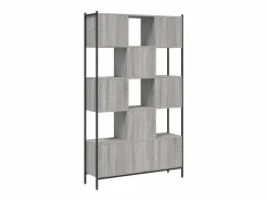 vidaxl Vitrina|Estantería madera de ingeniería Sonoma 102x28x172 cm