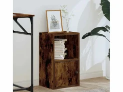 Estantería madera de ingeniería roble ahumado 31x24x52 cm^Clicnbuy Online