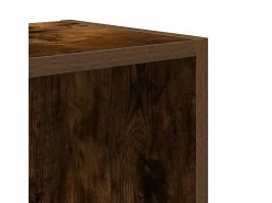 Estantería madera de ingeniería roble ahumado 31x24x52 cm^Clicnbuy Online