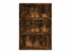 Estantería madera de ingeniería roble ahumado 80x30x114 cm^Clicnbuy Best
