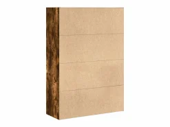 Estantería madera de ingeniería roble ahumado 80x30x114 cm^Clicnbuy Best