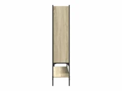vidaxl Estantería madera de ingeniería roble Sonoma 102x30x141,5 cm Marru00f3n New