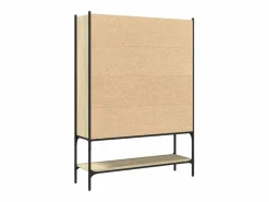 vidaxl Estantería madera de ingeniería roble Sonoma 102x30x141,5 cm Marru00f3n New