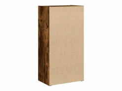 Clicnbuy Estantería madera de ingeniería roble ahumado 40x24x77 cm Marru00f3n Hot