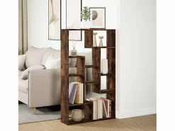 Estantería madera de ingeniería roble ahumado 72x20x120 cm^Clicnbuy