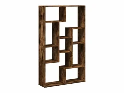 Estantería madera de ingeniería roble ahumado 72x20x120 cm^Clicnbuy