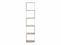 Estantería Maldivas 5 huecos color Roble/Blanco^VS Venta-stock New