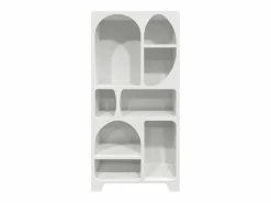 Estantería orgánica de efecto madera con 8 compartimentos^Sweeek Discount
