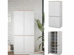 Vicco Estantería para carpetas /sonoma 82x50x179 betti Blanco New