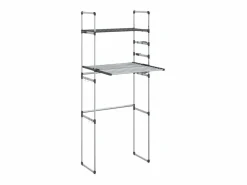 Estantería para lavadora aluminio 77x52x192 cm ES390791^ Best