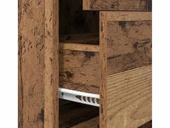 Clicnbuy Librería|Estantería para libros Madera vieja 40 x 35 x 180 cm
