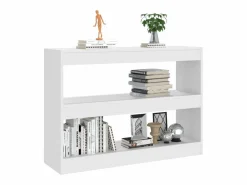 Clicnbuy Estantería/divisor de espacios 100x30x72 cm Blanco Best
