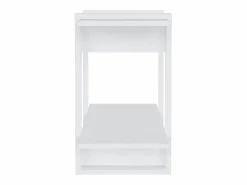 vidaxl Estantería|Estantería/divisor de espacios brillante 80x30x51 cm