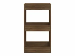 Estantería/divisor de espacios roble marrón 40x30x72 cm^Clicnbuy Sale