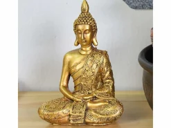 Zen Arôme Estatua|Estatua de Buda de poliresina Sanci