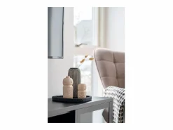 Estatuilla de decoración en cemento beige 5.5 x 5.5 x 10 cm^House Nordic Online