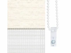 Clicnbuy Persianas De Interior|Estor cebra mármol tejido ancho 95,9 cm poliéster