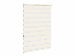 Clicnbuy Estor cebra mármol tejido ancho 90,9 cm poliéster Beige