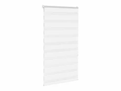 Clicnbuy Estor cebra 90x150 cm tejido ancho 85,9 cm poliéster Blanco Best