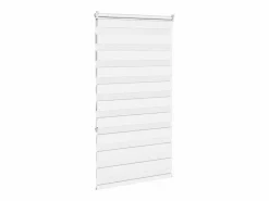 Clicnbuy Estor cebra 90x150 cm tejido ancho 85,9 cm poliéster Blanco Best