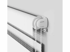 Clicnbuy Estor cebra 90x150 cm tejido ancho 85,9 cm poliéster Blanco Best