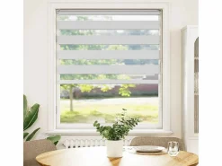 Clicnbuy Persianas De Interior|Estor cebra 95x100 cm tejido ancho 90,9 cm poliéster
