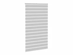 Clicnbuy Estor cebra claro 120x200cm tejido ancho 115,9cm poliéster Gris Outlet
