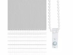 Clicnbuy Persianas De Interior|Estor cebra claro 85x200cm tejido ancho 80,9 cm poliéster