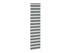 Clicnbuy Persianas De Interior|Estor cebra oscuro 60x230cm tejido ancho 55,9 cm poliéster