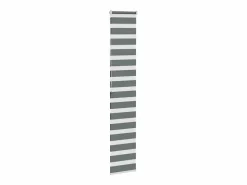 Clicnbuy Estor cebra oscuro 45x200cm tejido ancho 40,9 cm poliéster Gris Clearance