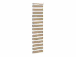 Estor cebra marrón arena tejido ancho 55,9 cm poliéster^Clicnbuy Discount