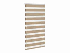 Clicnbuy Persianas De Interior|Estor cebra marrón arena tejido ancho 75,9 cm poliéster