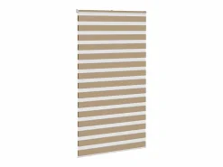 Estor cebra marrón arena tejido ancho 120,9 cm poliéster^Clicnbuy Discount