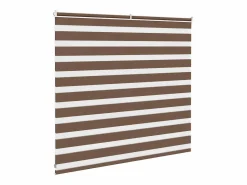 Estor cebra marrón 155x100 cm tejido ancho 150,9 cm poliéster^Clicnbuy Best