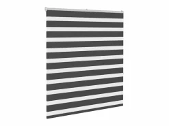 Clicnbuy Persianas De Interior|Estor cebra 130x150 cm tejido ancho 125,9 cm poliéster