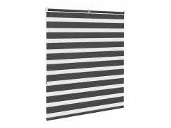 Clicnbuy Persianas De Interior|Estor cebra 130x150 cm tejido ancho 125,9 cm poliéster