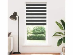 Clicnbuy Persianas De Interior|Estor cebra 110x230 cm tejido ancho 105,9 cm poliéster