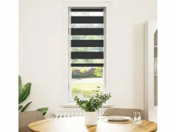 Clicnbuy Persianas De Interior|Estor cebra 50x100 cm tejido ancho 45,9 cm poliéster